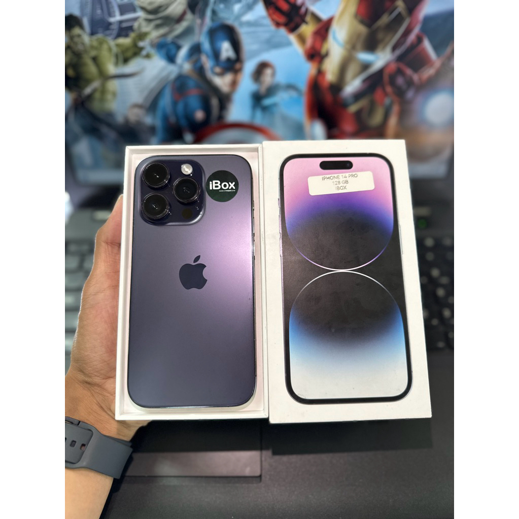 iphone 14 pro 128 ibox second garansi resmi