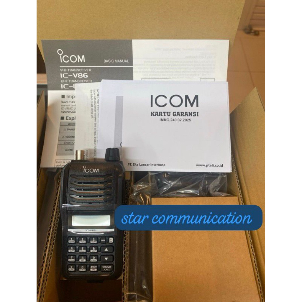 Icom IC-V86 Icom V86 Garansi Resmi Eli