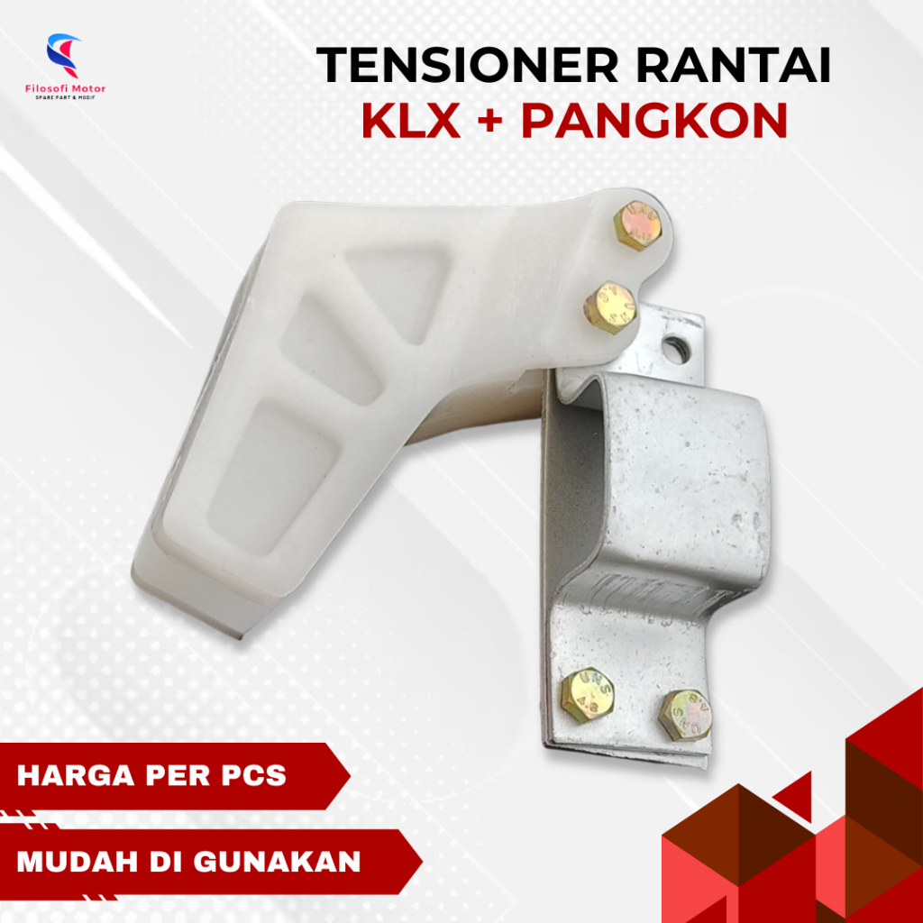 Tensioner rantai klx/tensioner rantai trail/stoper rantai klx/stoper rantai trail