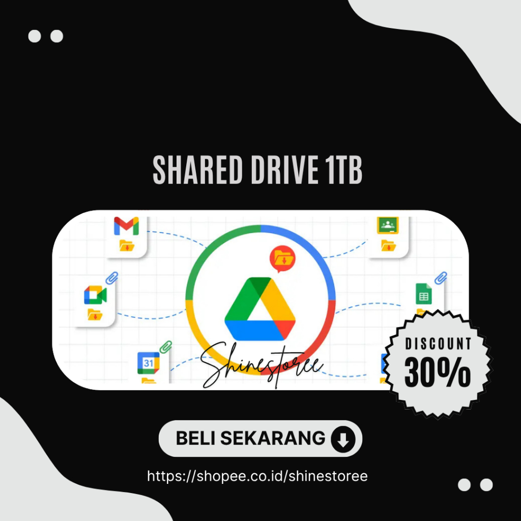 Shared Drive / DriveBersama penambah penyimpanan Resmi Go (private)