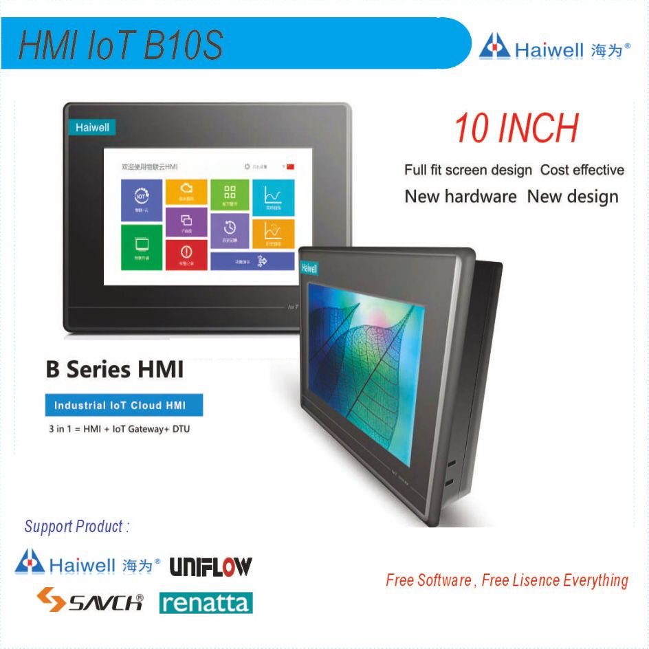 HAIWELL HMI B10S HMI 10 INCH