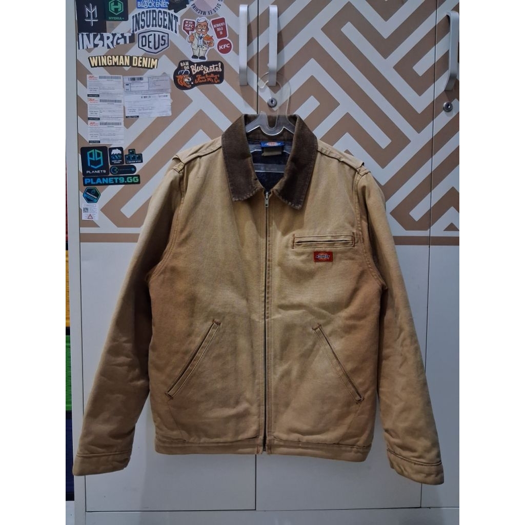 Detroit Duck Canvas Lined Jacket Dickies Original