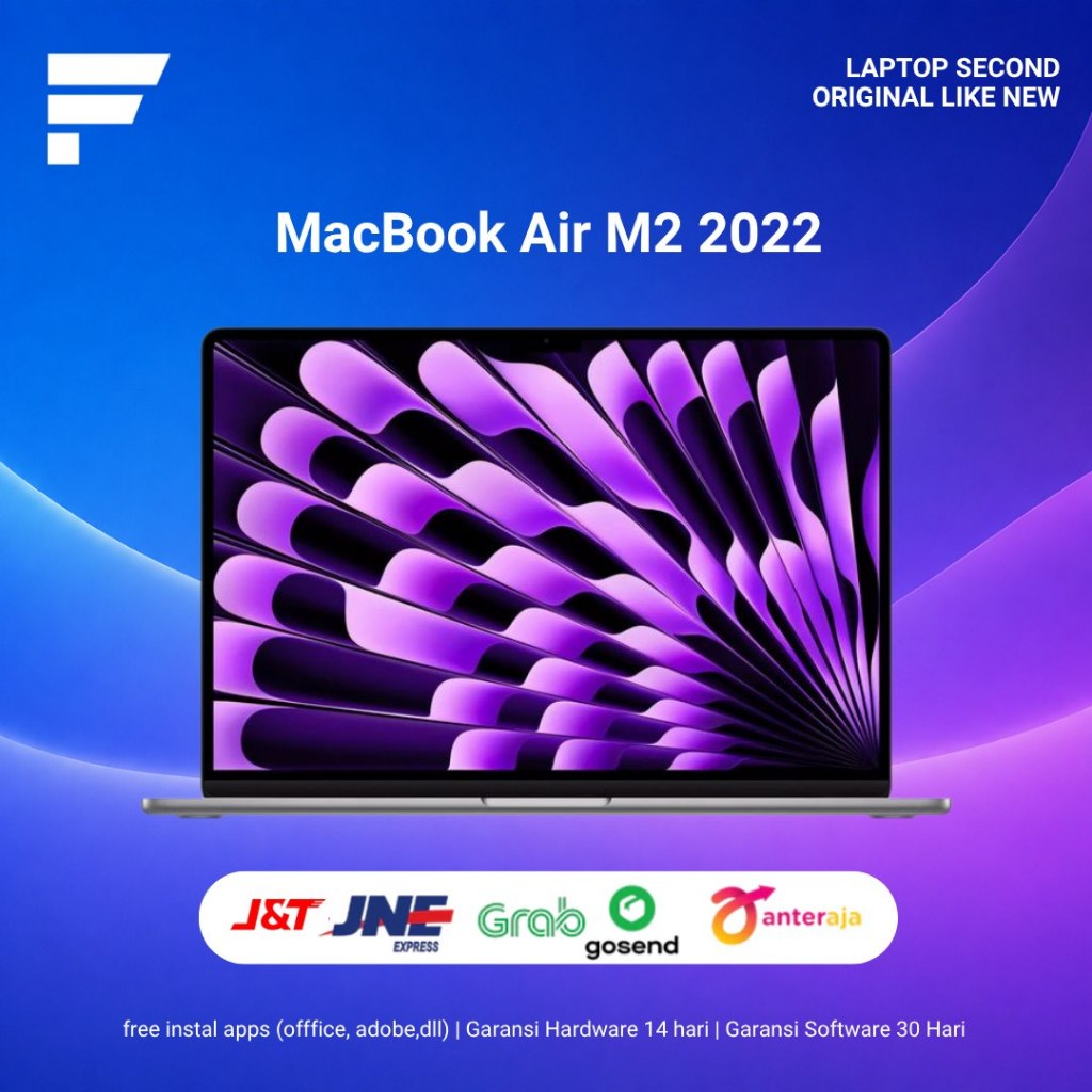 Macbook Air M2 13 Inch Second Berkualitas