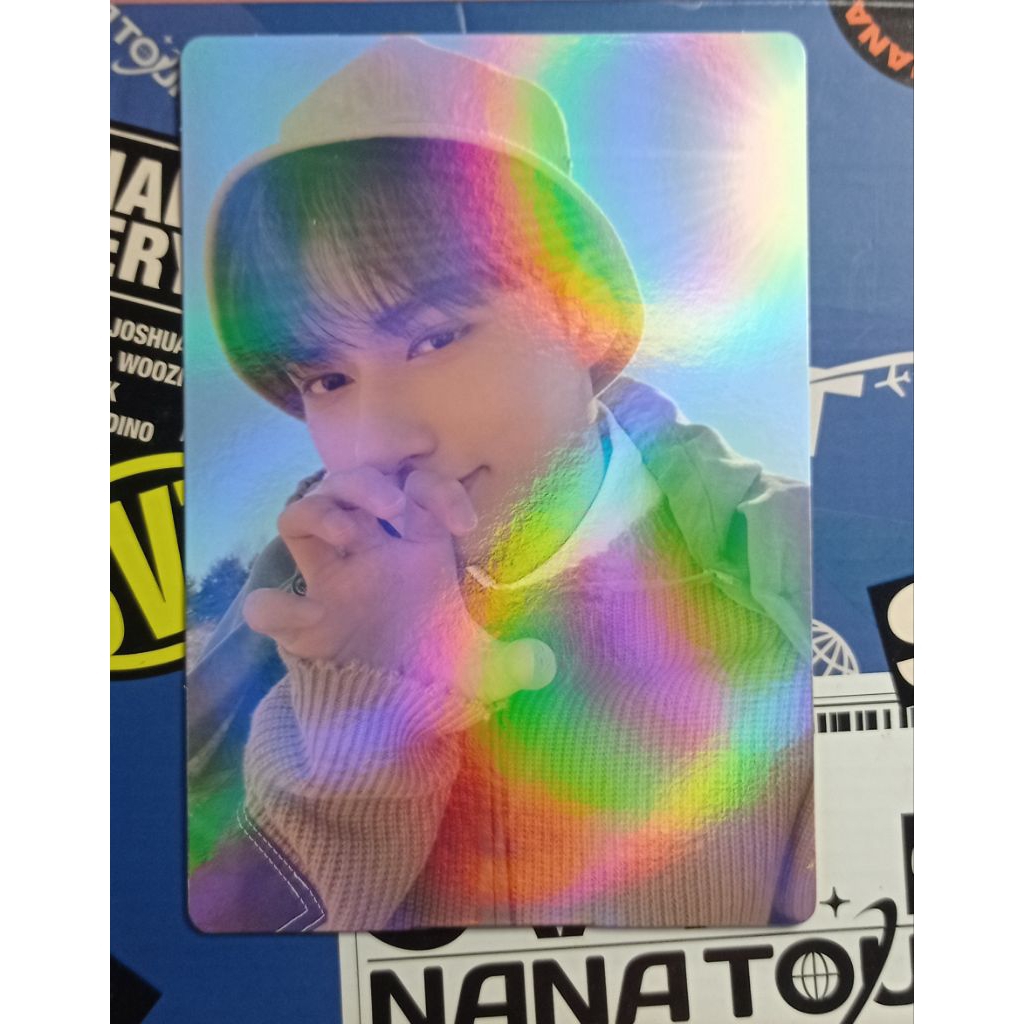 POSTCARD SEVENTEEN (NATOUR-JEONGHAN JXW-ID CARD PILOT HAO-JUN FTS)