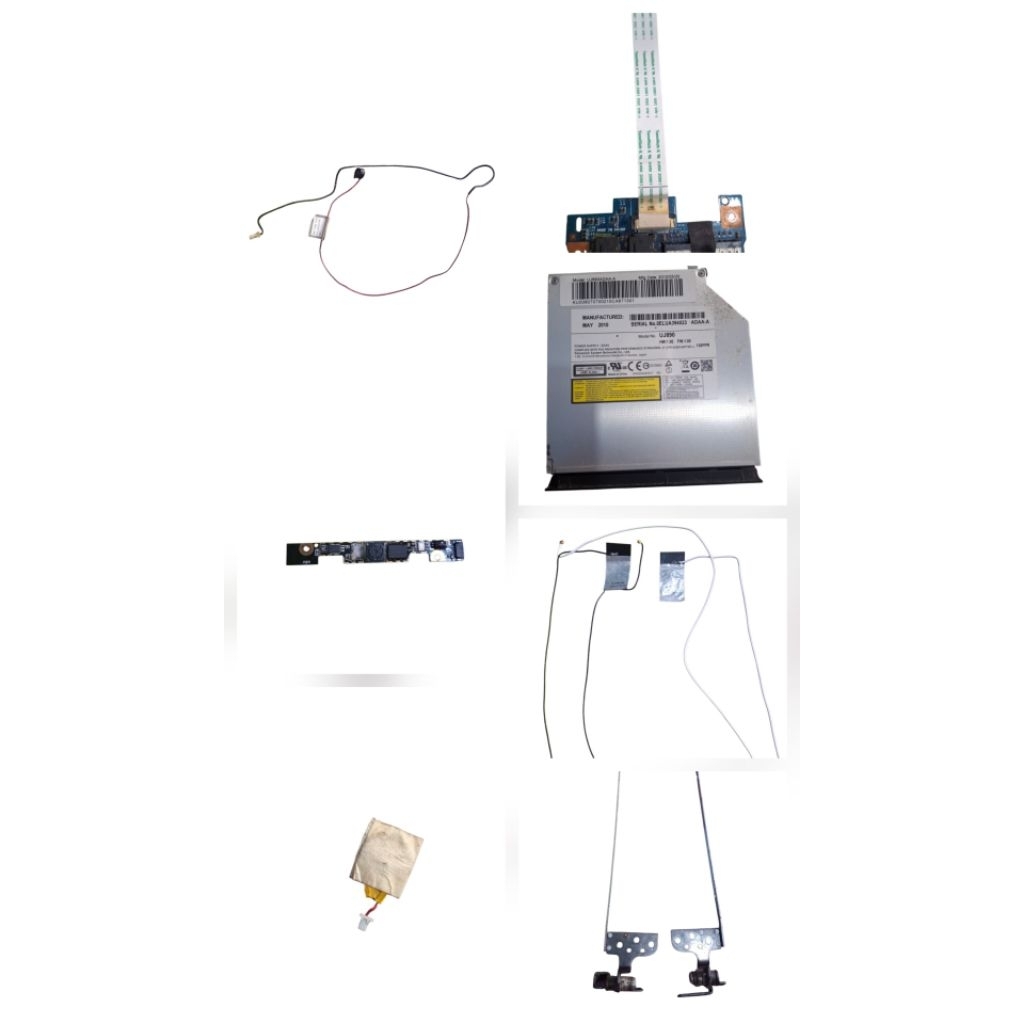 PERLENGKAPAN KELENGKAPAN ACER ASPIRE 4741 SERIES I3 / MIC / KAMERA / BATERAI CMOS / CHILBOARD USB BO