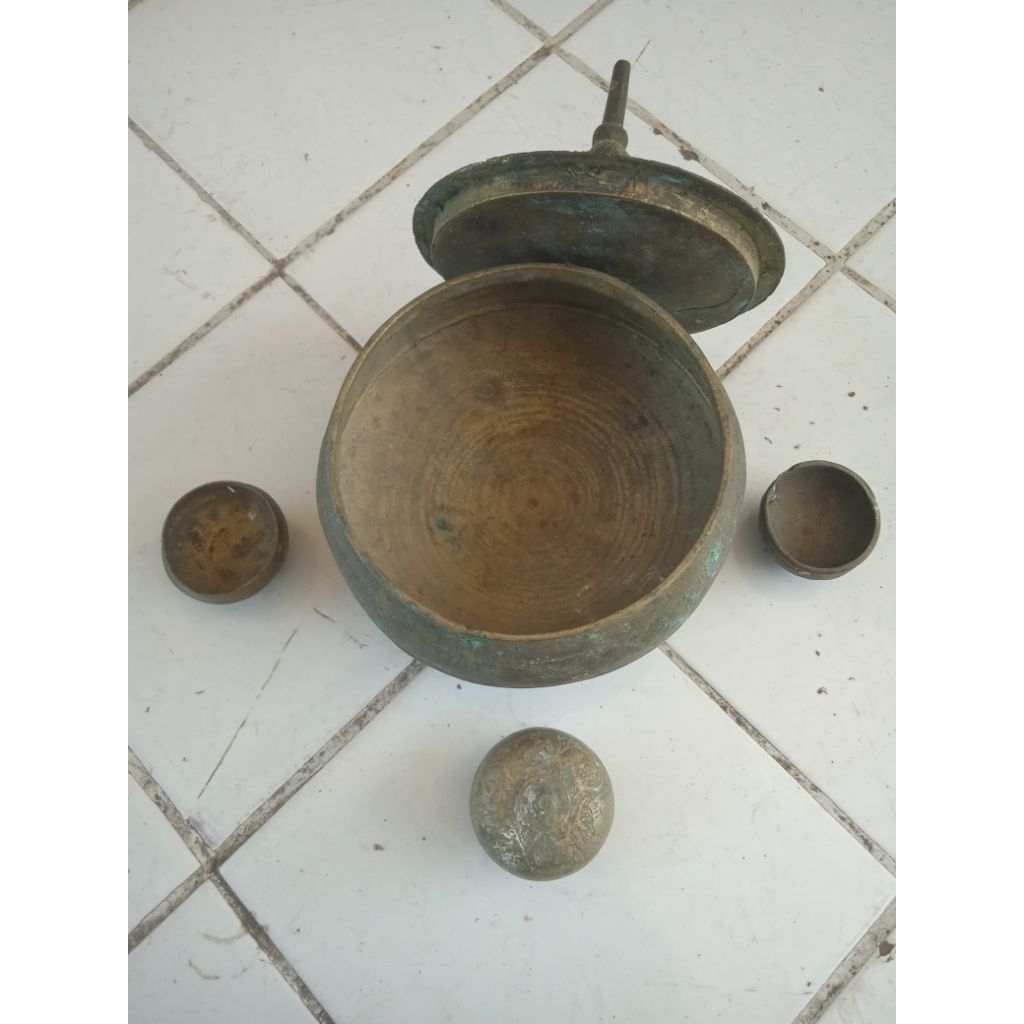 BOKOR/MANGKOK KUNINGAN ASLI JADUL