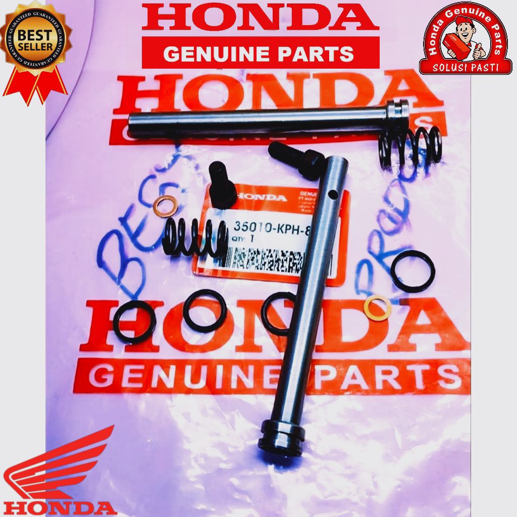AS SULING SHOCK BAUT HITAM KPH KARISMA  SUPRA X 125 FI HELM IN REVO ASTREA ORI PRODUK