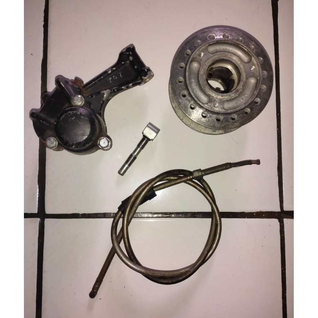 tromol depan honda cb100 cb125 cb200 cg125 cb125s usa
