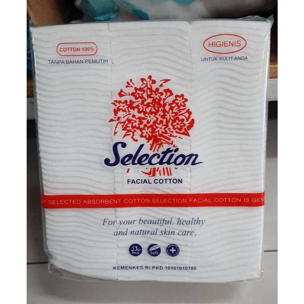 KAPAS SELECTION 50 GR DAN CINDERELLA 40 GR | KAPAS KECANTIKAN UNTUK PEMBERSIH WAJAH DARI KOTORAN