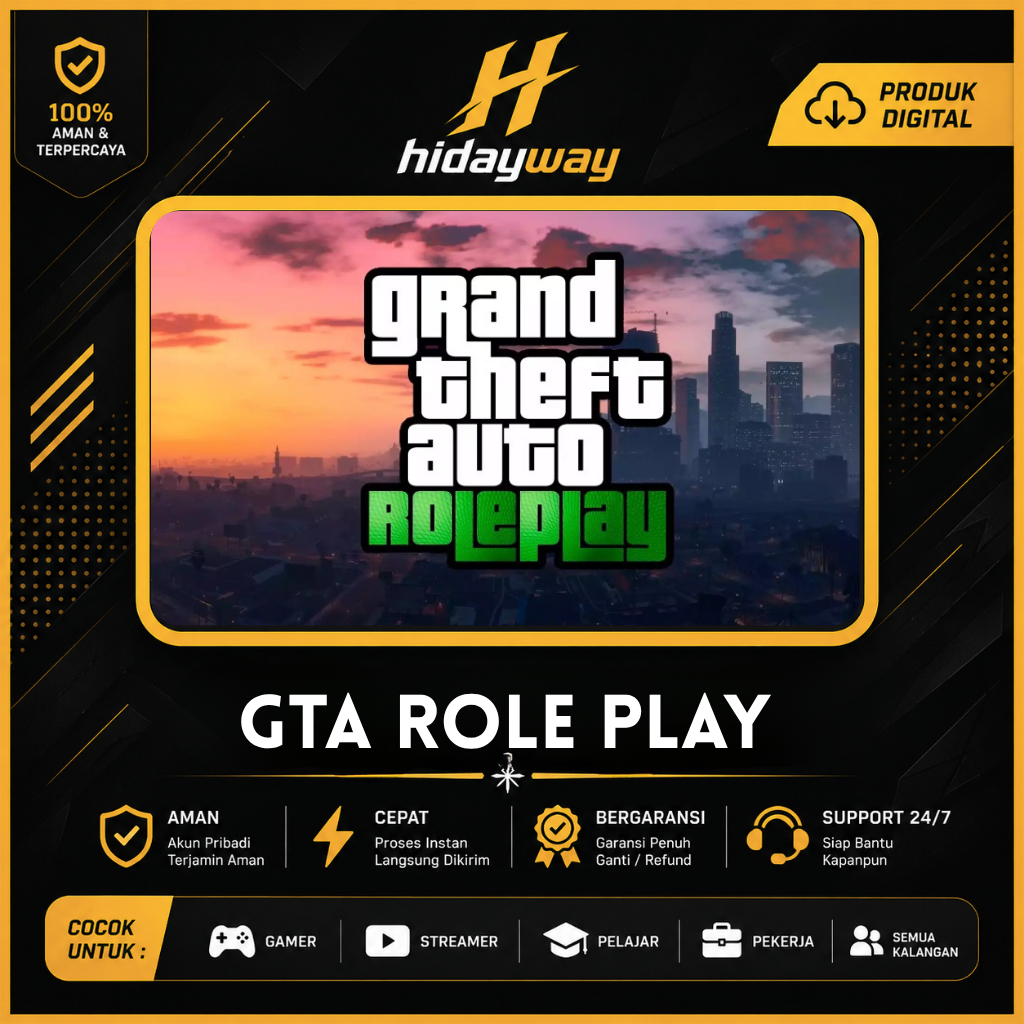 GTA 5 ONLINE ROLEPLAY | PRIVATE | FULL GARANSI