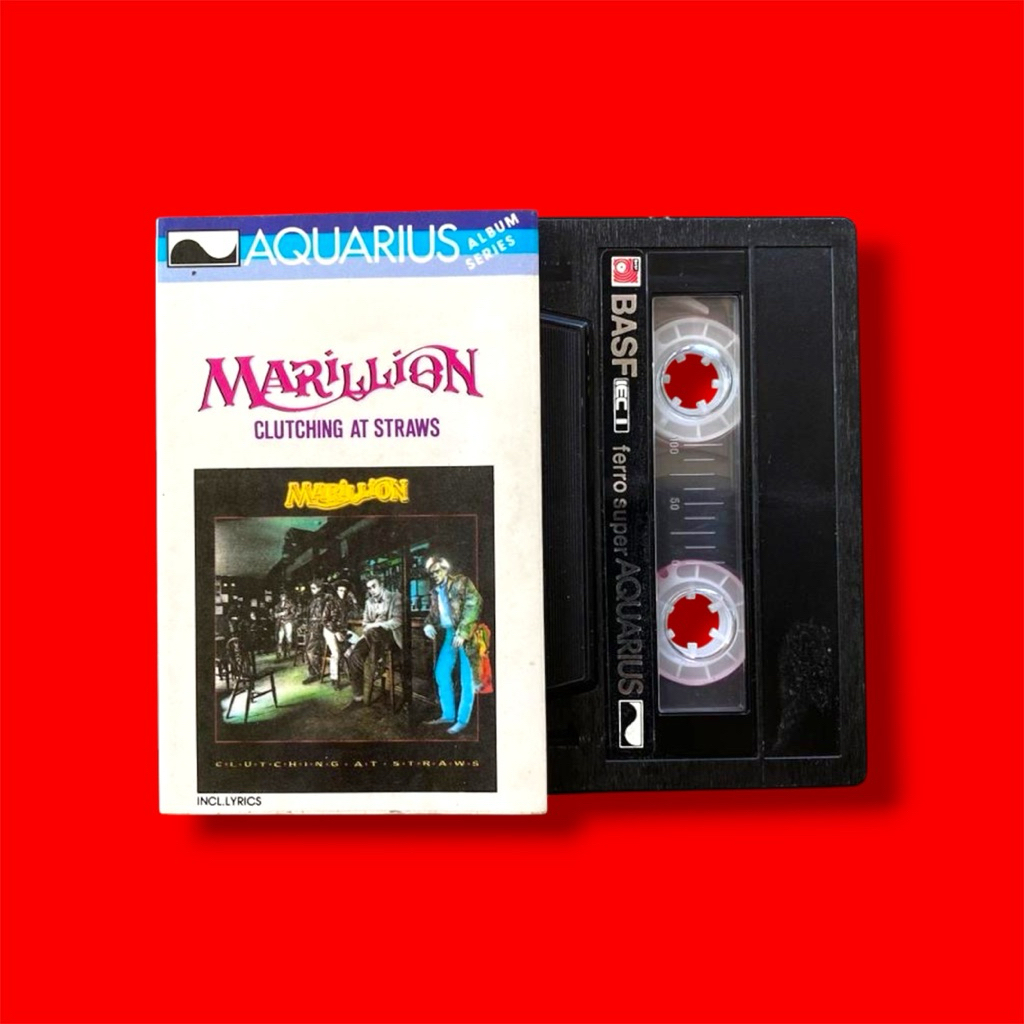 Kaset Pita Marillion - Clutching At Straws