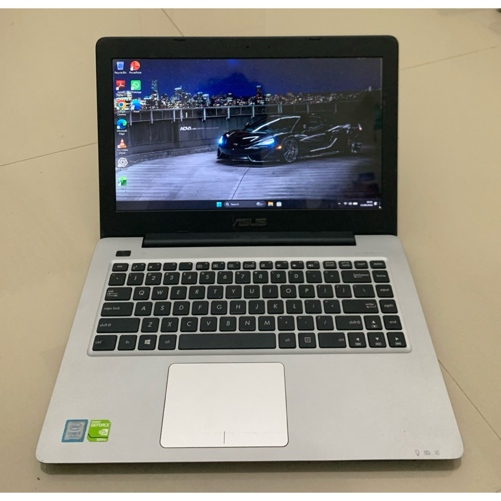 ASUS A456u Corei5 VGA nvidia RAM 4GB SSD 128GGB Mulus Normal