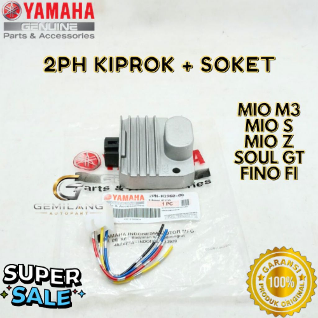 KIPROK + SOKET KODE 2PH, KIPROK + SOKET MIO M3, KIPROK + SOKET MIO S, KIPROK + SOKET MIO Z, KIPROK +