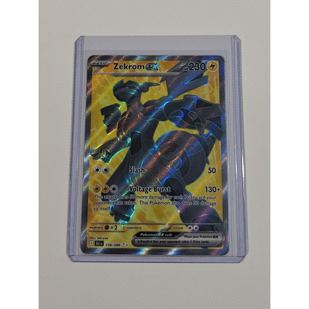 Kartu Pokemon Zekrom SR English Original