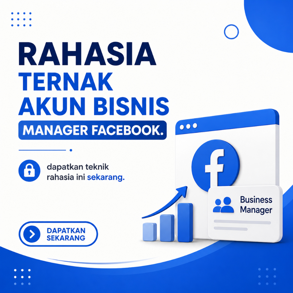 TERNAK AKUN BISNIS MANAGER FACEBOOK