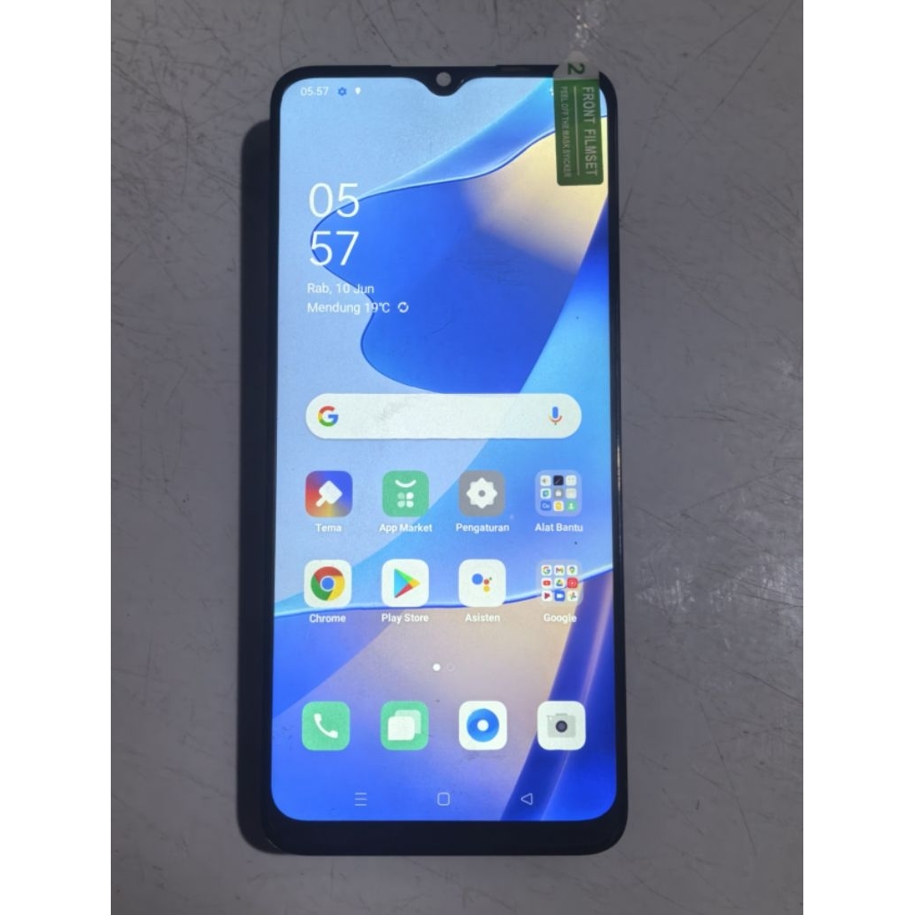 mesin normal OPPO A16 (RAM 6/128) - bonus unit