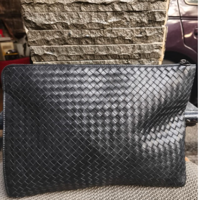 Clutch Bottega Veneta Lebar 35cm Panjang 25cm Second Like New Original
