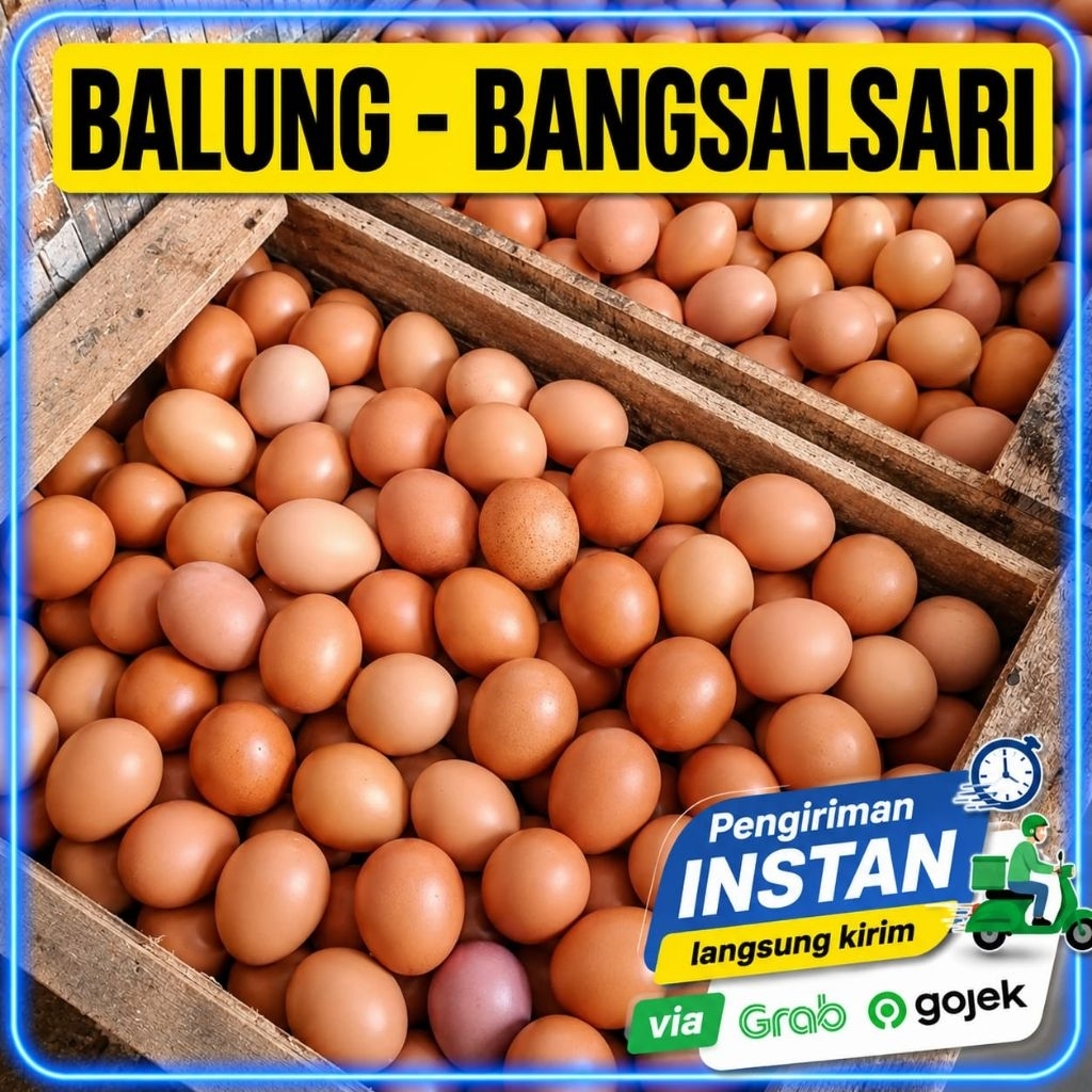 TELUR AYAM NEGERI - BALUNG BANGSALSARI