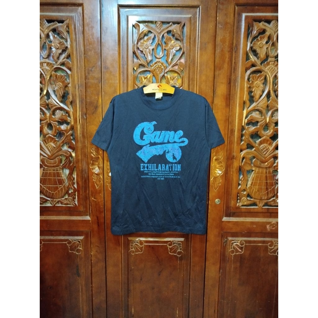 KAOS JERSEY RUNNING OLAHRAGA SPORT DRYFIT CON VE R SE SIZE M SECOND