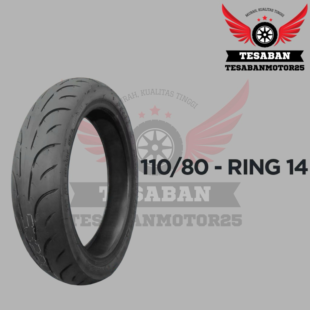 Ban Motor Ring 14 - 110/80 (Ban Motor DEPAN Aerox, PCX 160, ADV 150 , ADV 160)