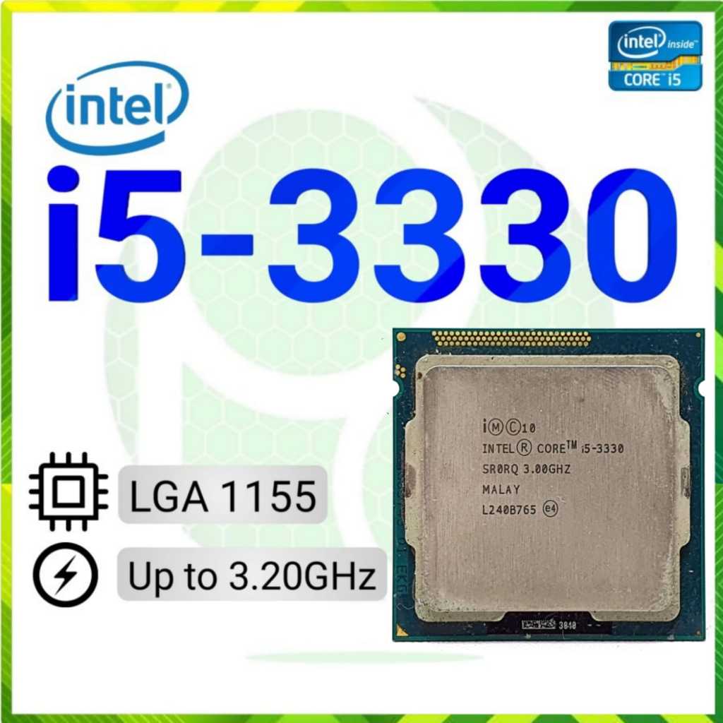 Intel i5 3330 up to 3.20GHz