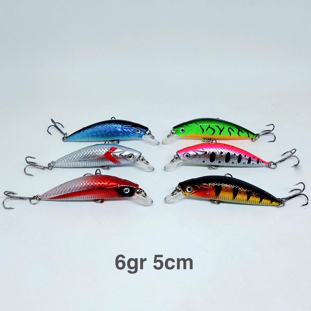 Lure Minnow Copy Altron 6gr 5cm - Umpan Pancing Casting UL - Mino Sinking