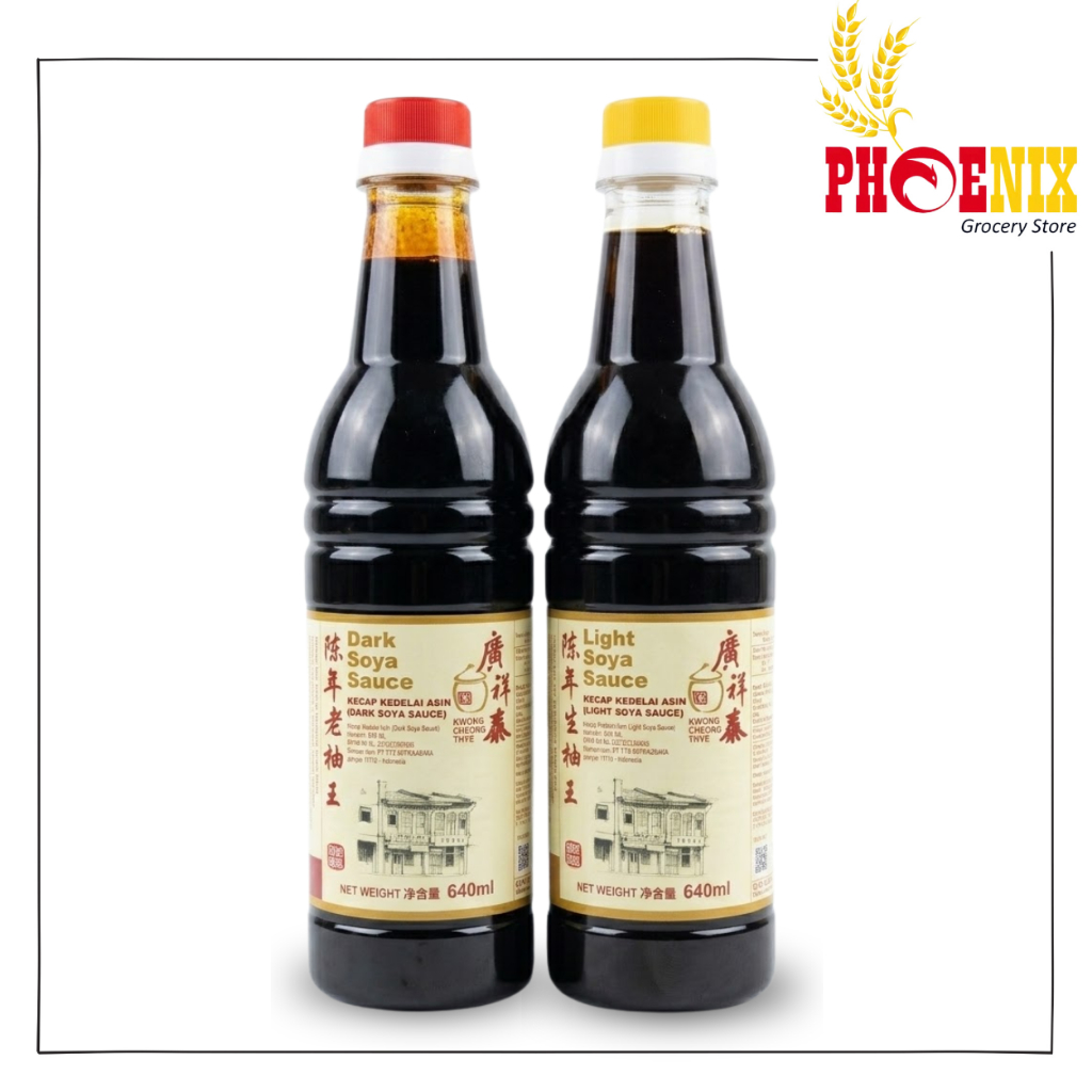 KCT Light Soya / Dark Soya Sauce 640 ml