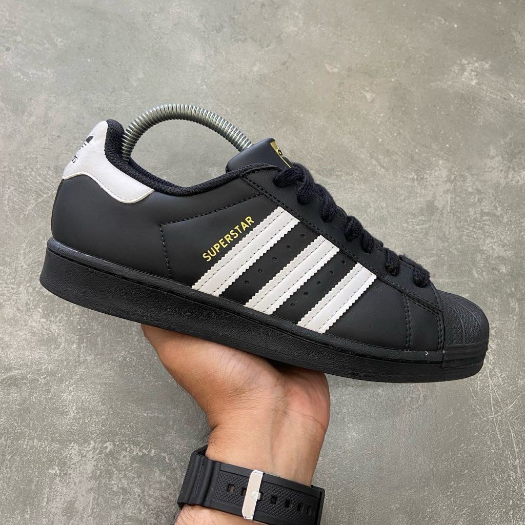 [Size 40] Vintage Adidas Superstar ‘Core Black White’ Leather (EG4959) Second Original Kondisi Mulus