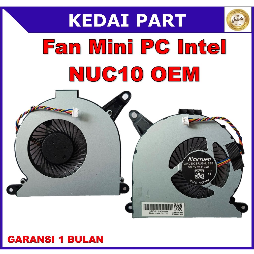Kipas Fan Intel NUC10 NUC 10 i3 i5 i7 NUC10I3FNH NUC10I5FNH NUC10I7FNH NS65B01-19E01