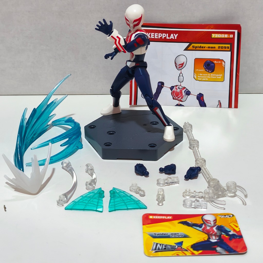 keeppley zero spiderman 2099