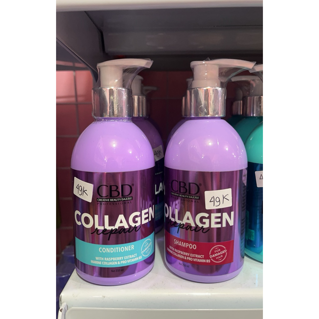 CBD shampoo ungu / CBD collagen shampoo / CBD Conditoner Ungu / CBD Conditioner Collagen