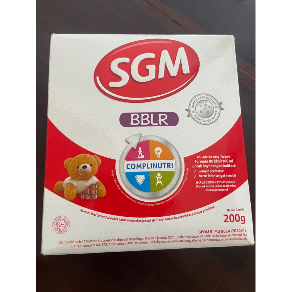 SGM BBLR 200gr SUSU BAYI PREMATUR/BAYI KURANG GIZI