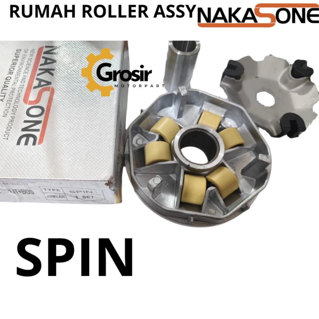 Rumah Roller ( Nakasone) Rumah Roller Assy komplit suzuki SPIN125