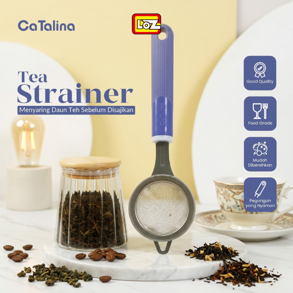 Saringan Kopi Saringan Teh BPPE-02M / Large Strainer CATALINA