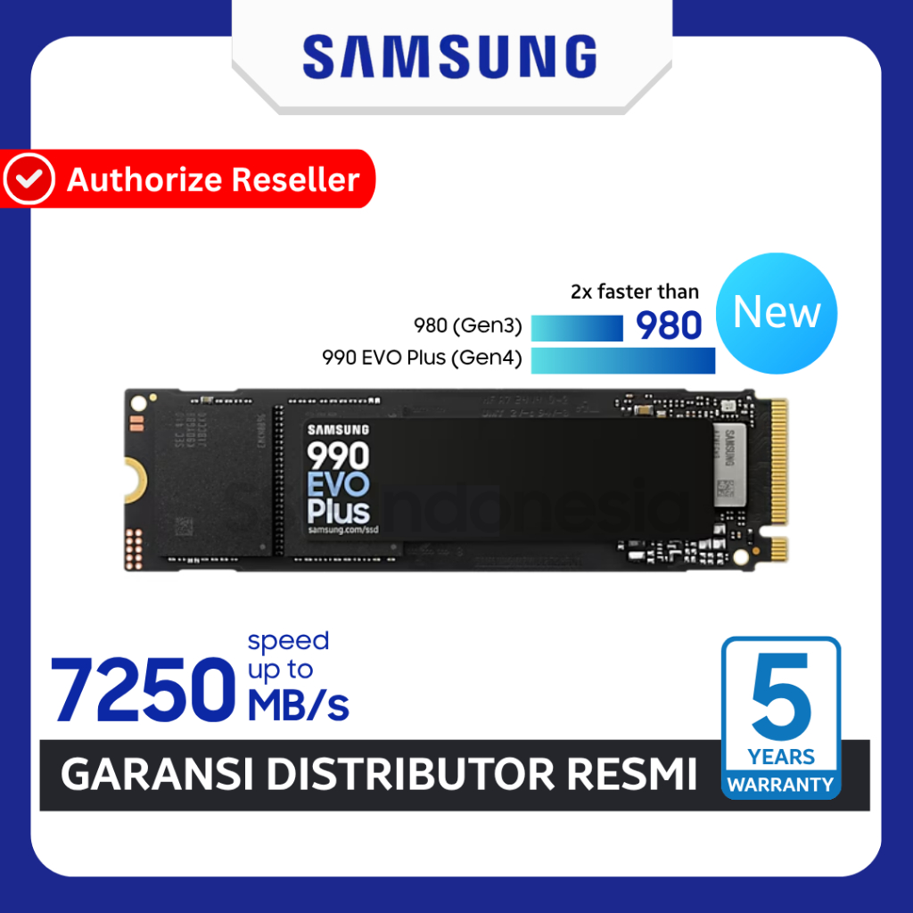Samsung SSD 990 EVO PLUS 1TB 2TB 4TB M2 NVME PCIe Gen 4 x4 / 5.0 x2 SSD M.2 NVMe SSD M 2 NVME M2NVMe