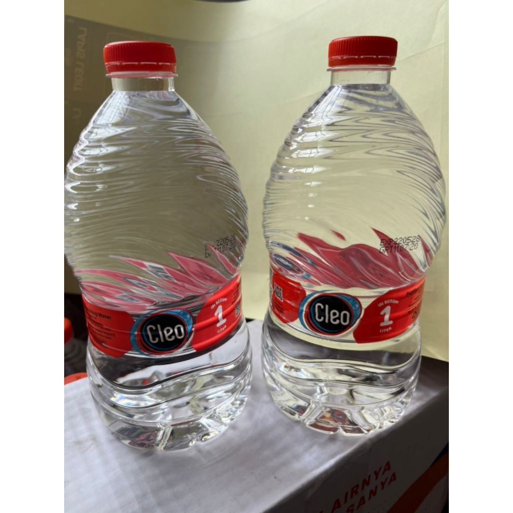 air mineral CLEO 1 liter @12 btl per dus