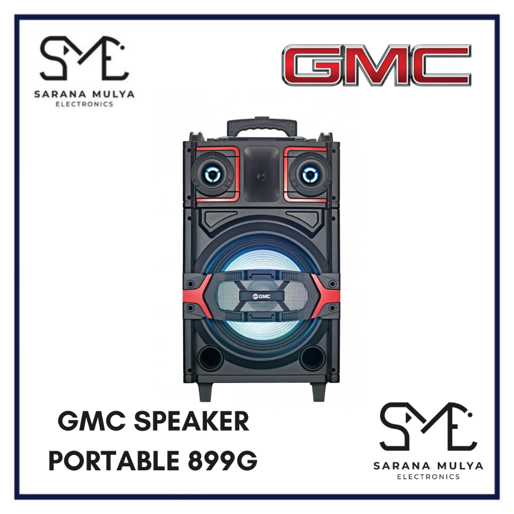PROMO CUCI GUDANG GMC SPEAKER BLUETOOTH 899G + WIRELESS MIC