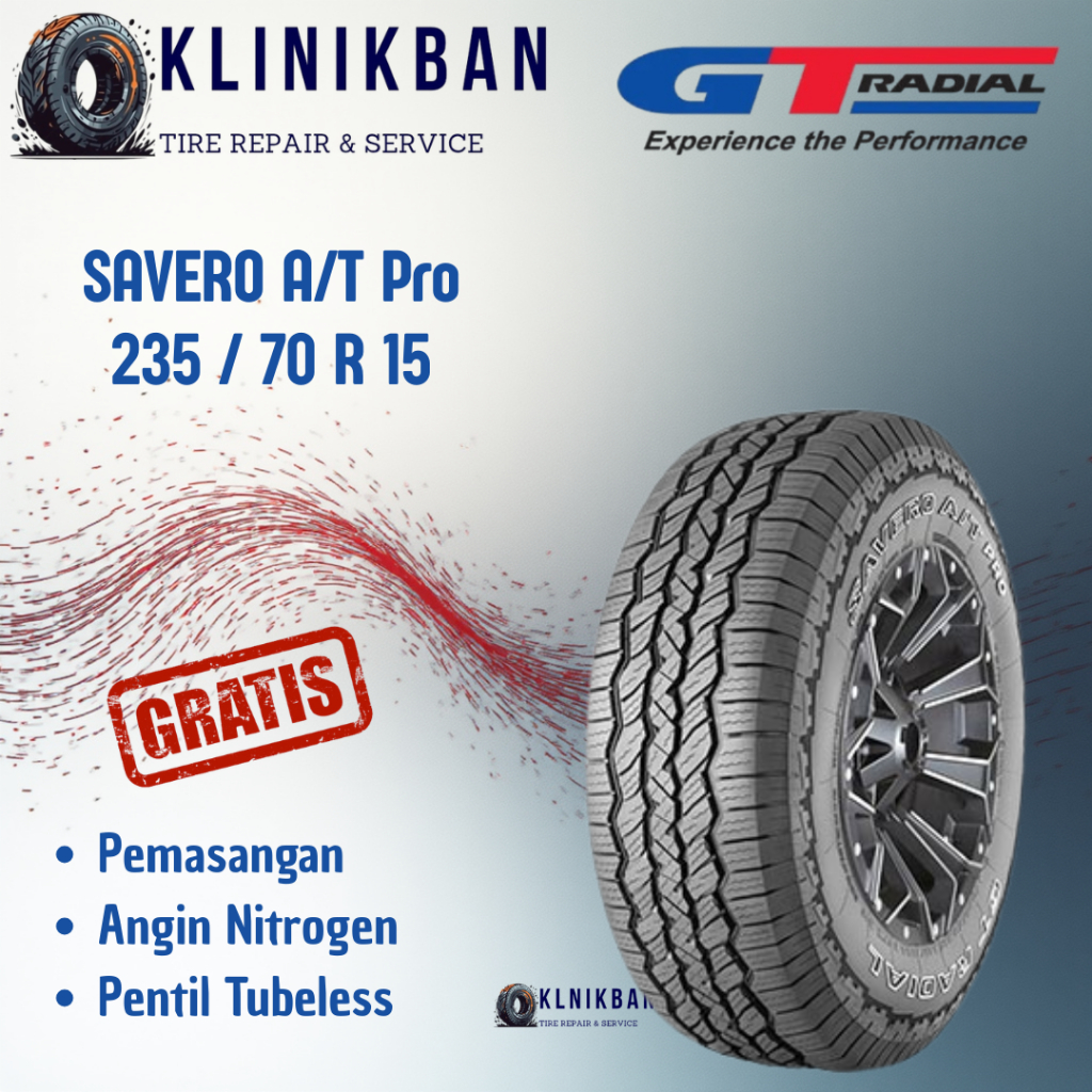 Ban Mobiul GT Radial Savero AT Pro- 235/70 R15
