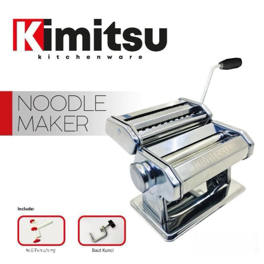 Ampia Pasta Maker Atlas Kimitsu Penggiling/ Gilingan Mie / Gilingan Molen / Gilingan Pasta / Ampia K
