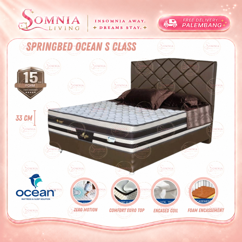 Springbed Ocean S Class | Springbed Kasur Matras Ocean Latex Murah Palembang | Furniture Murah Palem