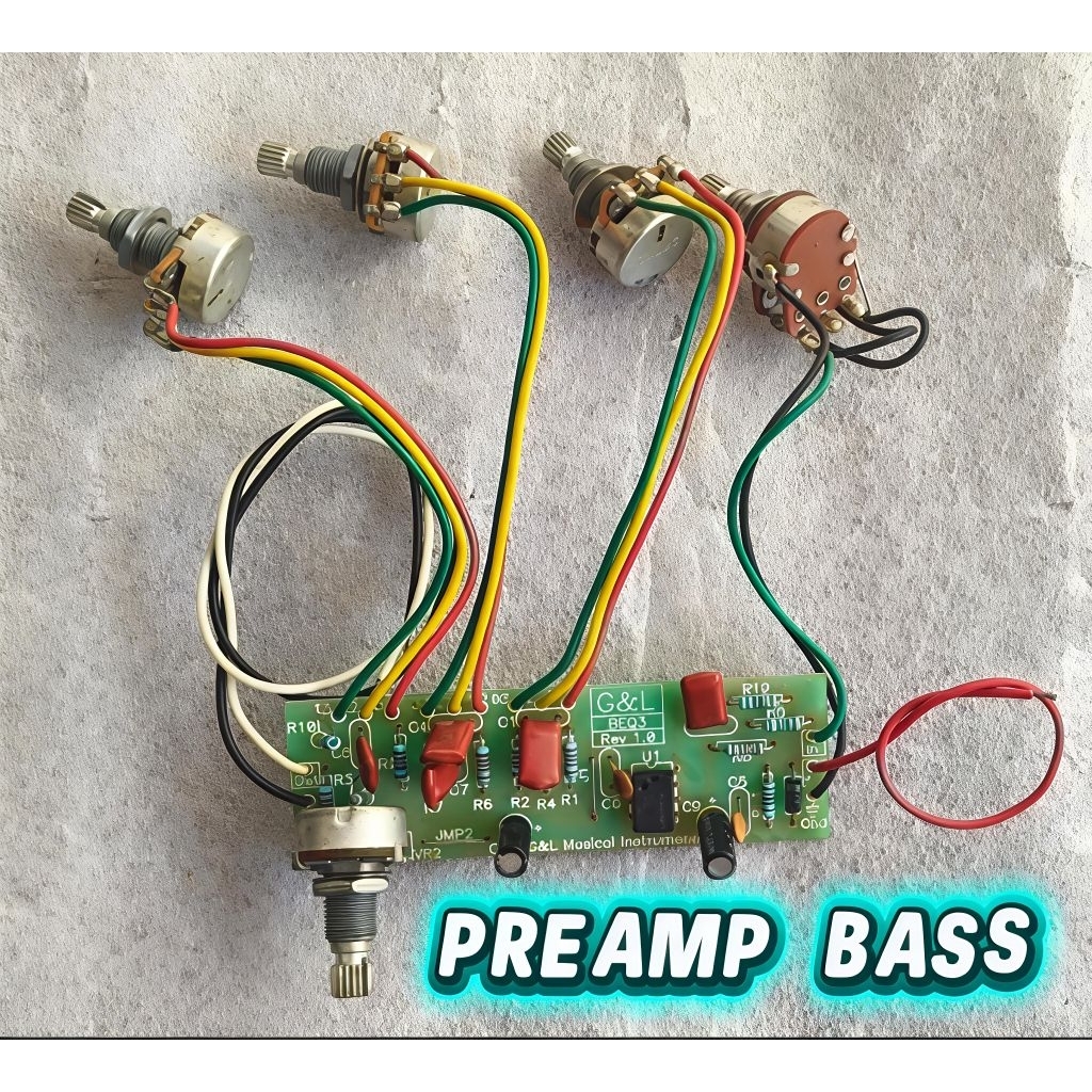 PREAMP BASS ELEKTRIK