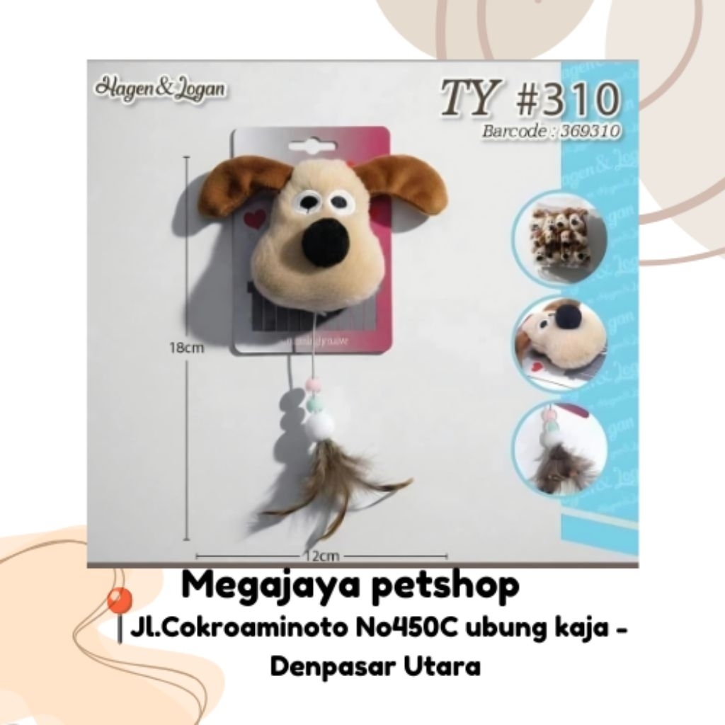 Ty 310 - mainan kucing atau anjing
