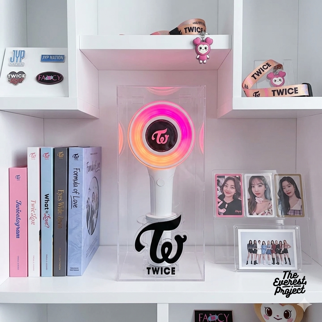 Box Lightstick TWICE Versi 3 / TWICE CANDYBONG Versi 3 / Rak Lightstick Twice Versi 3