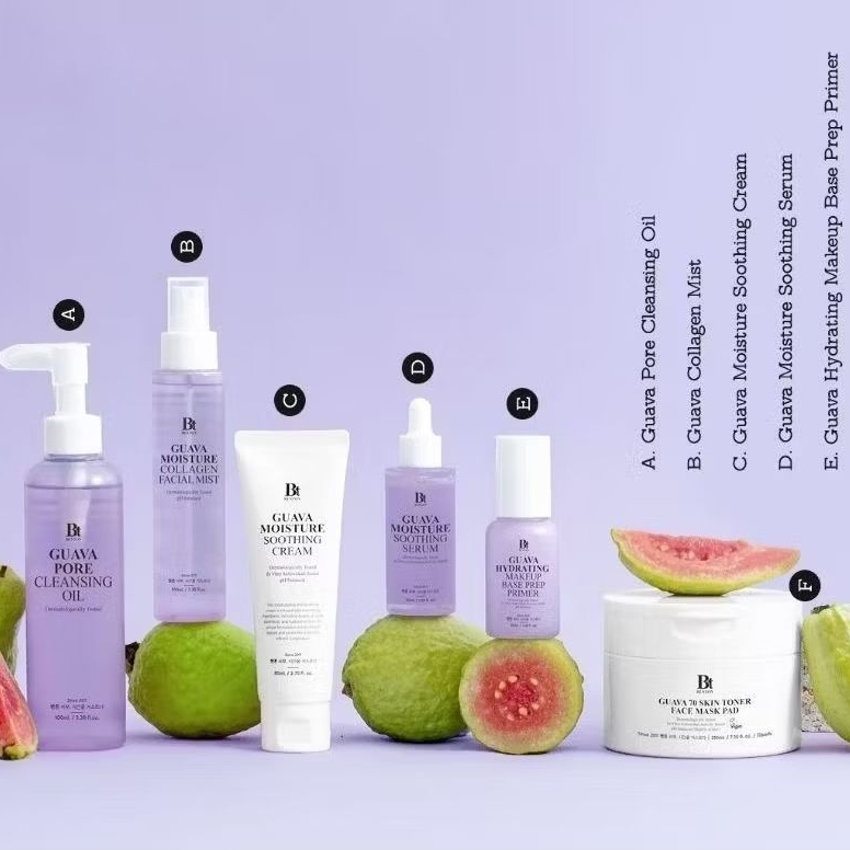 [NEW] Benton Guava Moisture Soothing Line (Cleansing Oil, Toner Pad, Facial Mist, Serum, Cream, Make