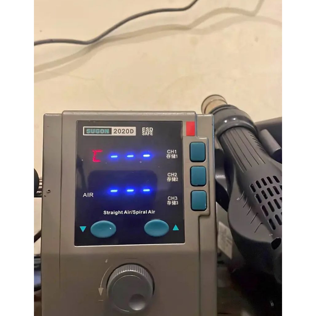 solder uap blower Sugon 2020D bekas gress