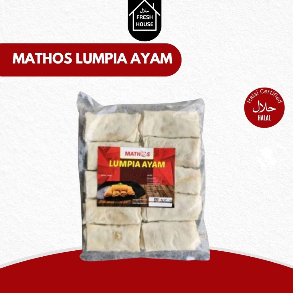 MATHOS LUMPIA AYAM / LUMPIA AYAM ISI 10