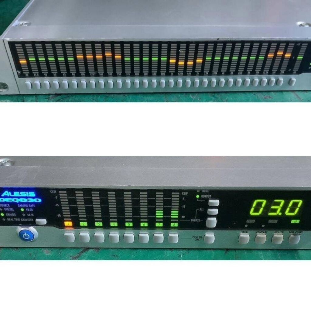 Alesis DEQ830 equalizer digital 8in dan 8 out 31band
