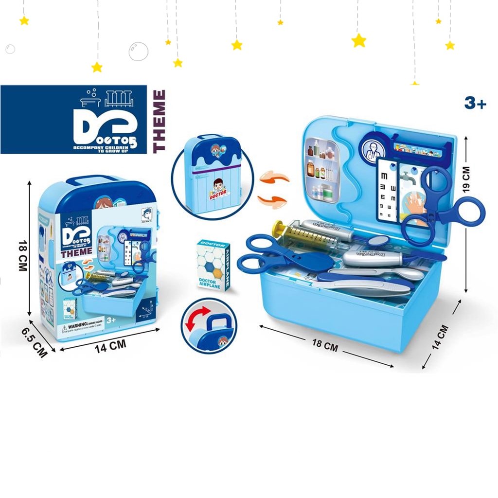 Mainan Doctor Set 62858 - Mainan Edukasi Doctor ASOKA