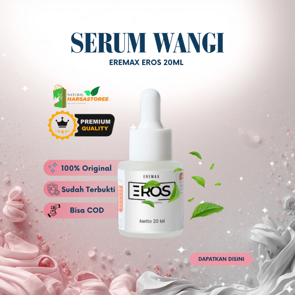 Eremax Eros Serum Pria Isi 20ml Perbotol Original Bpom