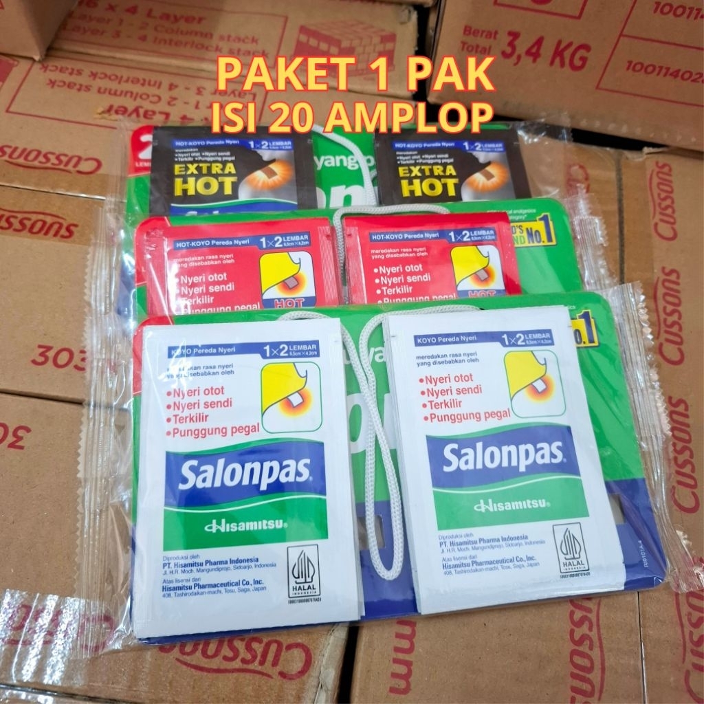 Salonpas Koyo Renceng isi 20 Amplop